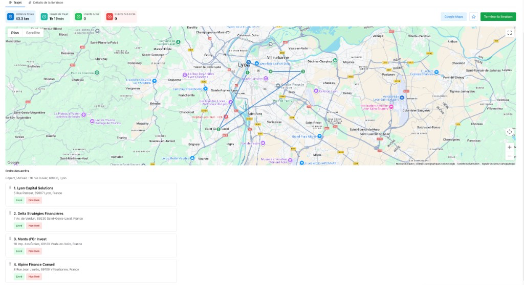 Optimisation de trajets